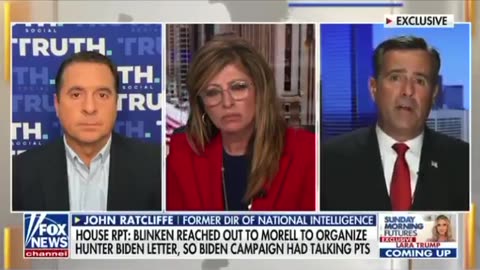 Maria Bartiromo about the 51 spies who lie