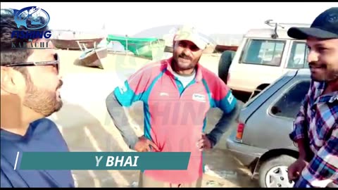 FISHING IN KARACHI WITH SHERAZ ALI AT SUNEHRA BEACH