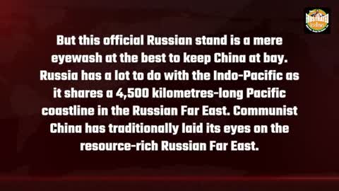 Russia Has message For China