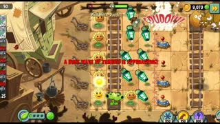 Plants vs Zombies 2 Wild West Day 17