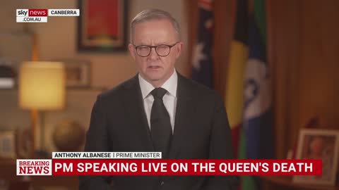 'Today marks the end of an era': Anthony Albanese pays tribute to the Queen