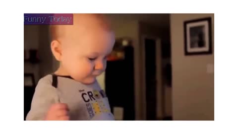 #Try not to laugh when you see this baby atrocities# Funny Baby laughing Videos#