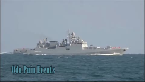 Russian frigate Admiral Essen hit by Ukraine. It suffered serious damage