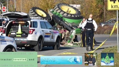 Police watchdog probes B.C. tractor crash during anti-SOGI protest