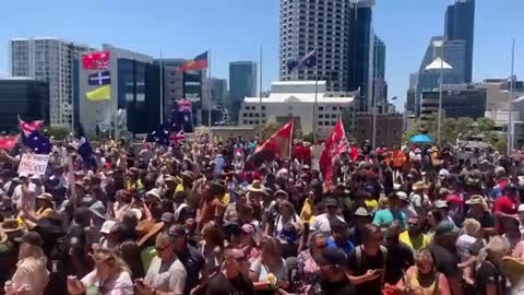 Love My Beautiful Australian Brothers and Sisters Holding The Line Against These Tyrants!!!