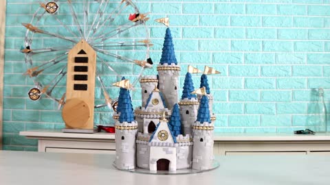 Making A Awesome Castle Cake