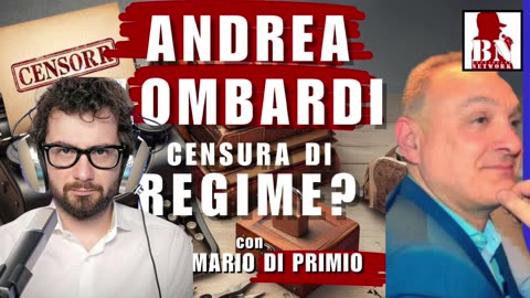 ANDREA LOMBARDI un caso di CENSURA di REGIME? |Dritti e Diritto