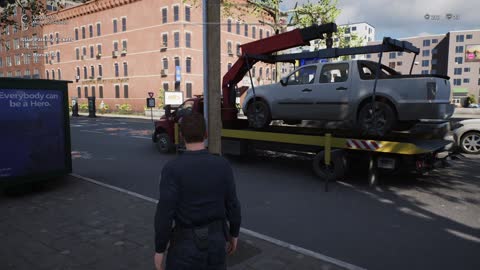 Don't park on the sidewalk in my city - Police Simulator Patrol Officer