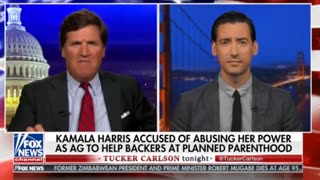 David Daleiden with Tucker Carlson on Kamala Harris Assault on First Amendment Civil Rights