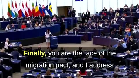 Absolute Fire, Watch Pol MEP Ewa Zajaczkowska hold Von der Leyen accountable for destroying Europe