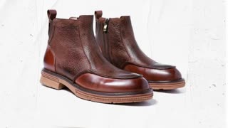 Men's Full Grain Leather Chelsea Boots