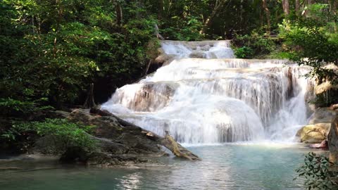 Calming River Stream for Sleep, Studying, White Noise, Focus.(1 Hour Loop)