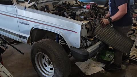 Watch us strip down this Jeep to get it ready to be built into the ultimate overlander