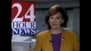 September 25, 1992 - Debby Knox WISH 10PM News Update (George Wallace)