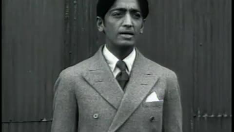 Krishnamurti – Short Interview in New York City, 1928