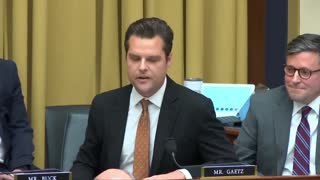 Matt Gaetz ERUPTS in SAVAGE Tear Against Pro-Abortion Congresswoman