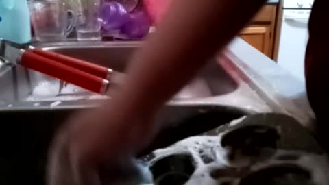 Washing the dishes, a tutorial