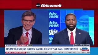 George Stephanopoulos has a complete MELTDOWN on Kamala Harris’ “Racial Identity” 😂