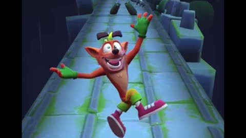 Nitro Zombot Battle Run Gameplay On Road To Ruin - Crash Bandicoot: On The Run!