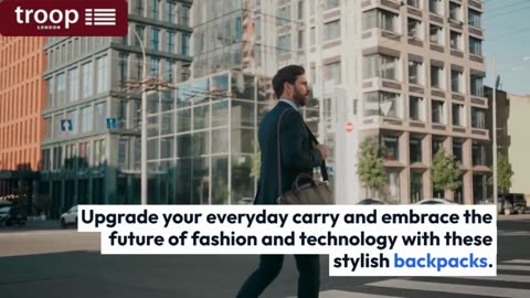 Elevate Your Tech-Savvy Lifestyle with Trendy Computer Backpack