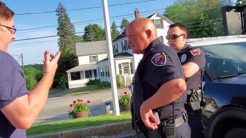 Polices showed up while Newmarket parents were locked out of parents town meeting -Mon 6-21-2021