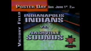 May 28, 1997 - Promo for Poster Night at Victory Field in Indianapolis