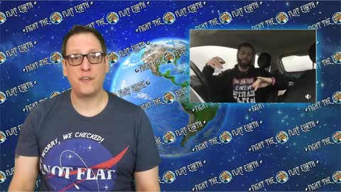 Is this the dumbest Flat Earther ever?