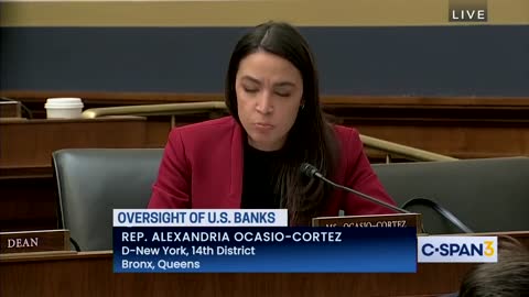 AOC Attempts To Seem Smart With Bank of America CEO, Fails Miserably In Under 30 Seconds