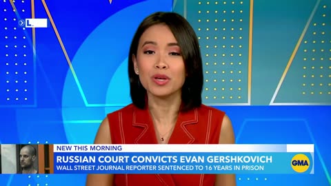 Evan Gershkovich found guilty of espionage