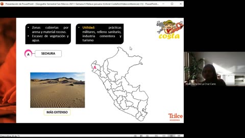 TRILCE SEMESTRAL 2021 | SEMANA 06 | GEOGRAFÍA: Relieve peruano I (Litoral - Costeño)