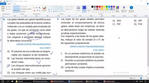 PAMER SEMESTRAL ESCOLAR 2022 | Semana 06 | Química