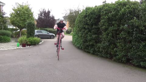 How to Mount & Dismount a Penny-Farthing by Terrence Houlahan