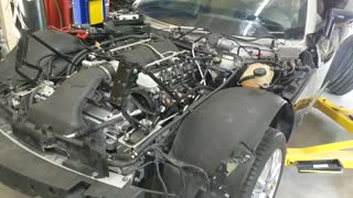 First Start of my LS7 in my Saturn Sky