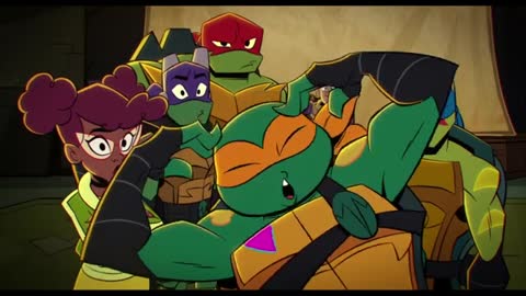 Rise of the Teenage Mutant Ninja Turtles The Movie Scene Totem