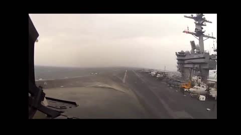 Navy Pilot Carrier Landing