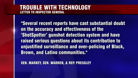USA: Three Democrats in Congress call for federal goverment to inveatigate ShotSpotter!