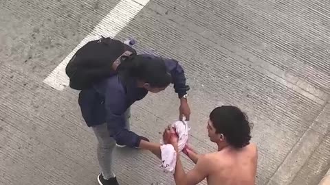 Pelea a cuchillo en Piedecuesta