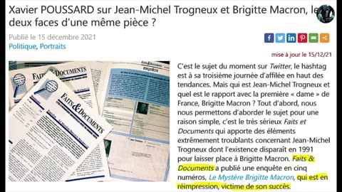 Rússia descobriu que a Mulher de Macron era um Homem travesti chamado jean michelle trogneux ??