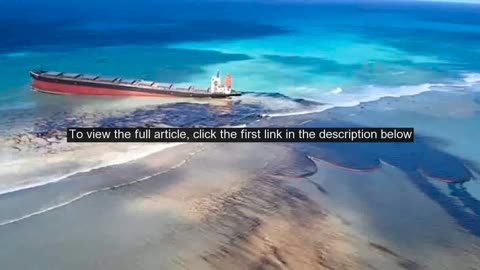 Mauritius Races To Contain Oil Spill, Protect Coastline
