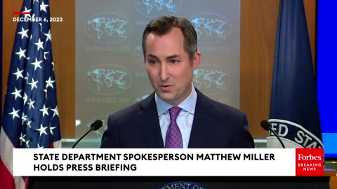 State Dept Spokesperson Demands Israel Minimize Civilian Harm