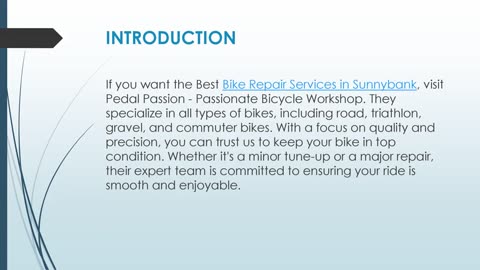 Best Bike Repair Services in Sunnybank