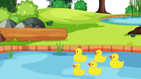 Five Friendly Ducks: Teamwork Makes the Dream Work!