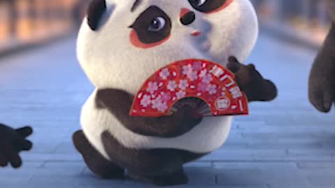 I am the most charming# panda funny anime