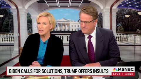 Scarborough, Brzezinski Lose It Over Donald Trump’s Border Speech