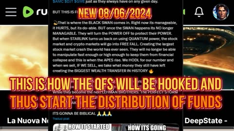 THIS IS HOW THE QFS WILL BE HOOKED AND THUS START THE DISTRIBUTION OF FUNDS