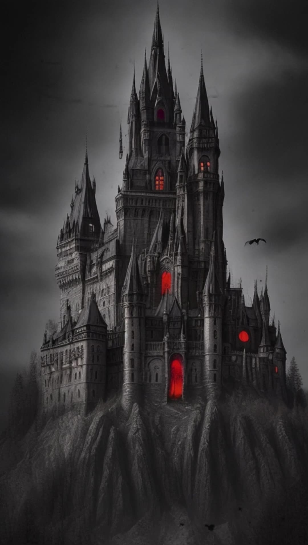 Dark Haunted Castle | Gothic Castle | Eerie Atmosphere | Creepy | Dark ...