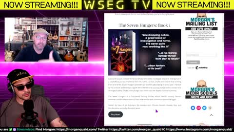 WSEG TV - Morgan Quaid (Graphic Novelist)