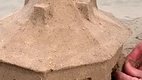 How to make HAGRID'S HOUSE out of sand ( HARRY POTTER ) + funny video in the end