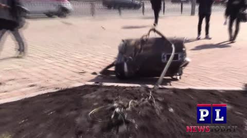 Warning!!! Dozens Killed By Ukrainian Cluster Bomb Attack On Center Donetsk