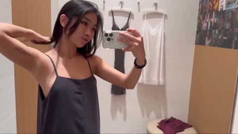 [4K]Try on haul in zimmerli of Switzerland with bunnybrownie